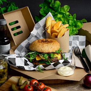 Waxed paper for food