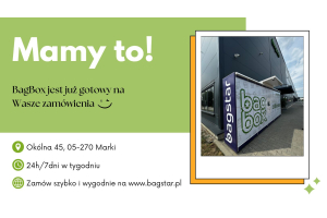 Nowa metoda dostawy: automat paczkowy BagBox! 