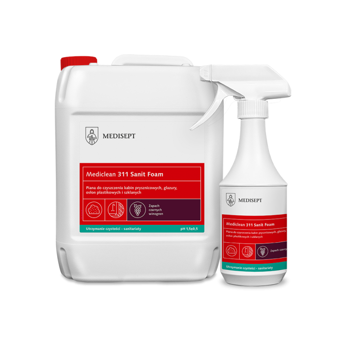 Mediclean 311 Foam 500ml - foam cleaner for bathrooms