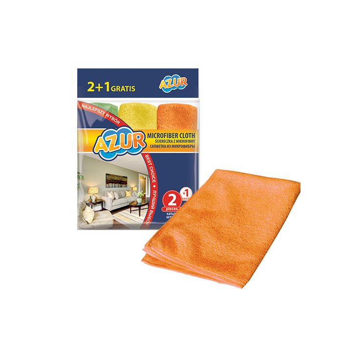 Ściereczka z mikrofibry frotte, op. 2szt + 1szt GRATIS