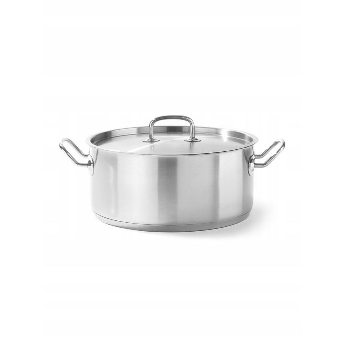 Kitchen Line low pot with lid 7.4L