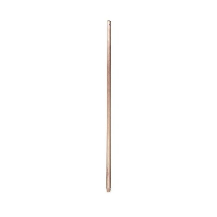 Kij drewniany 130 cm z drewnianym gwintem