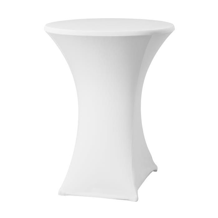 Round tablecloth Symposium white fi. 850x(H)1150mm