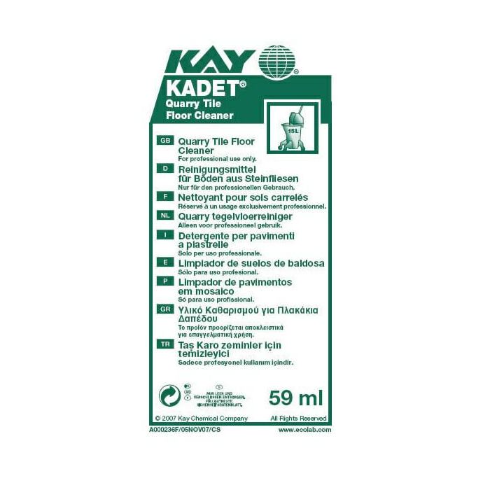 Kay® Kadet QTFC 120x59ml - concentrated floor cleaner