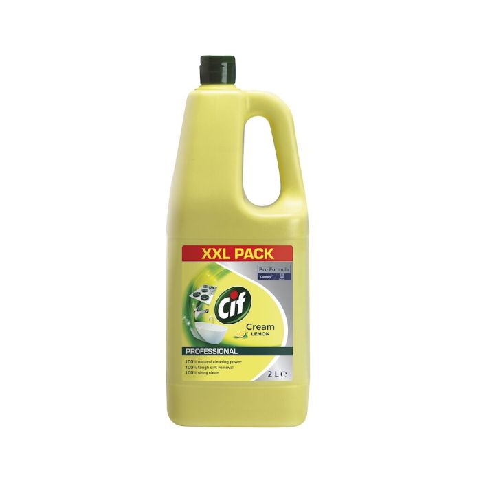 Cif Proffesional Cream Lemon 2L – cream cleaner for heavily soiled surfaces
