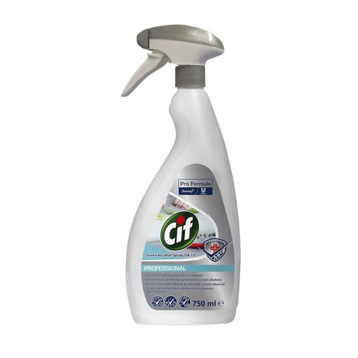 Cif Professional SumaAlcohol Spray D4.12  - preparat dezynfekujący w sprayu na bazie etanolu 750ml