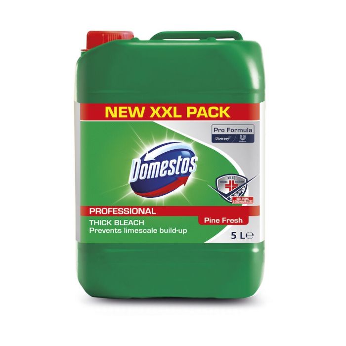 Domestos Pine Fresh 5L - a disinfectant, cleaner and bleacher