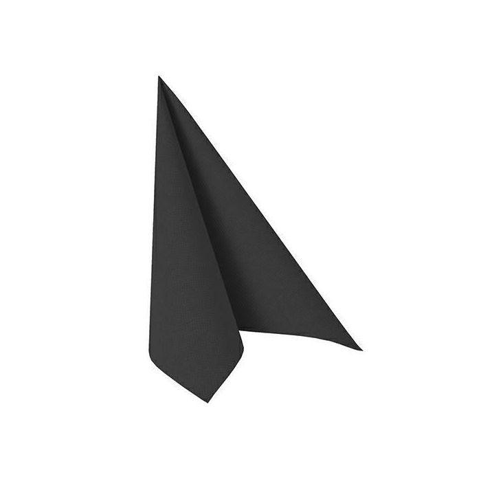 Napkins PAPSTAR Royal Collection 40x40 black pack 50pcs
