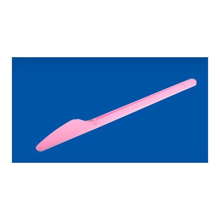 Knife COLOR pink, price per package 20pcs