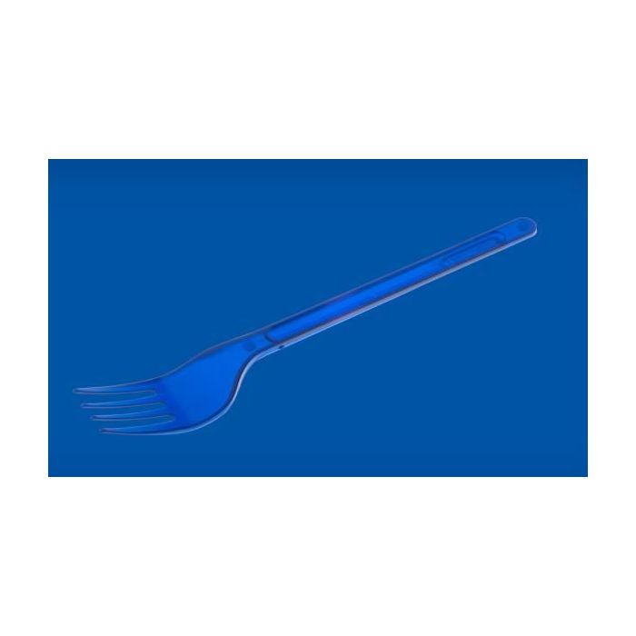 Fork COLOR blue, price per package 20pcs