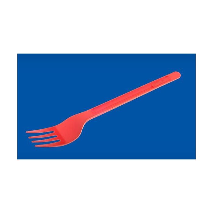 Widelec COLOR pomarańczowy, cena za opakowanie 20szt
