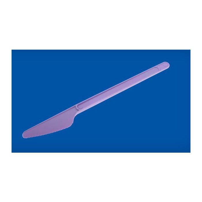 Knife COLOR lilac, price per package 20pcs