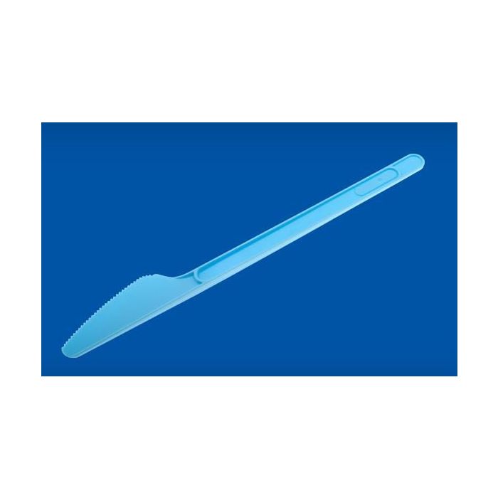 Knife COLOR light blue, price per pack 20pcs