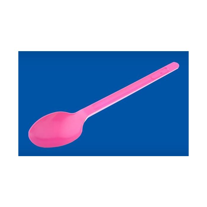 Spoon COLOR fuchsia, price per package 20pcs