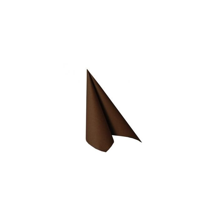 Napkins PAPSTAR Royal Collection 40x40 brown pack 50pcs