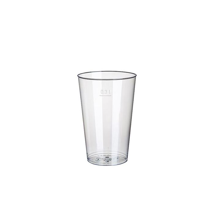 Cups PS 0,3l crystal clear, pack of 50pcs
