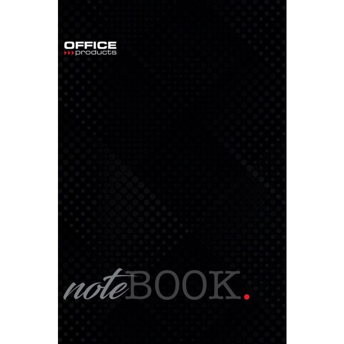 Brulion OFFICE PRODUCTS, A4, w kratkę, 96 kart., 55gsm