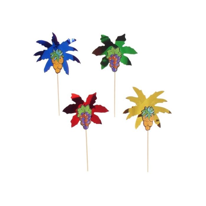 Banquet toothpicks PALM LEAF 19,5 cm flag pack 50 pcs