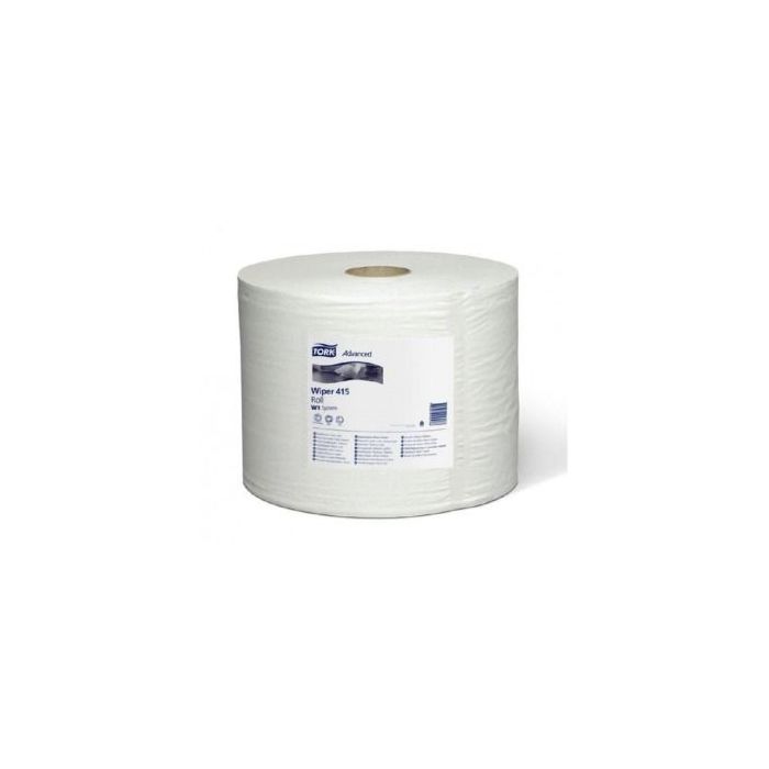Cleaning cloth in small roll TORK 415 white W2 - 1150 leaves