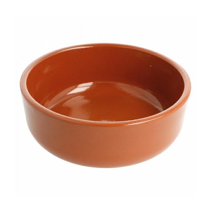 Gliniana miseczka okrągła 812ml, śr.17,1xh.5,38cm, terracotta