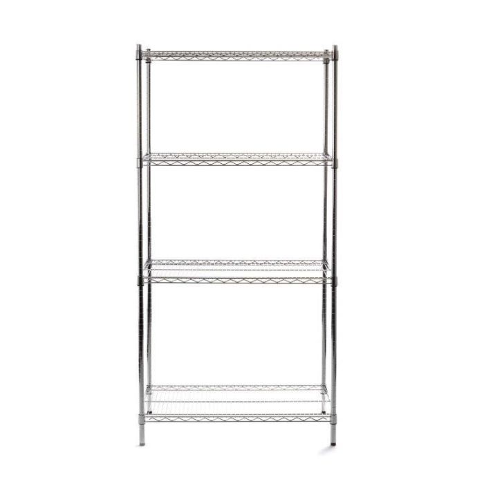 Warehouse rack, 4 shelves