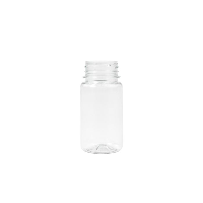 Shot rPET round bottle 100ml thread 38 mm 2 start, op.320pcs. TnP