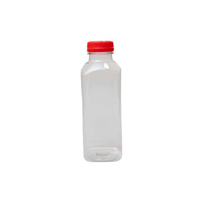 Cap fi.38 fixed red op.100pcs. (k/30) for PET bottles, TnP