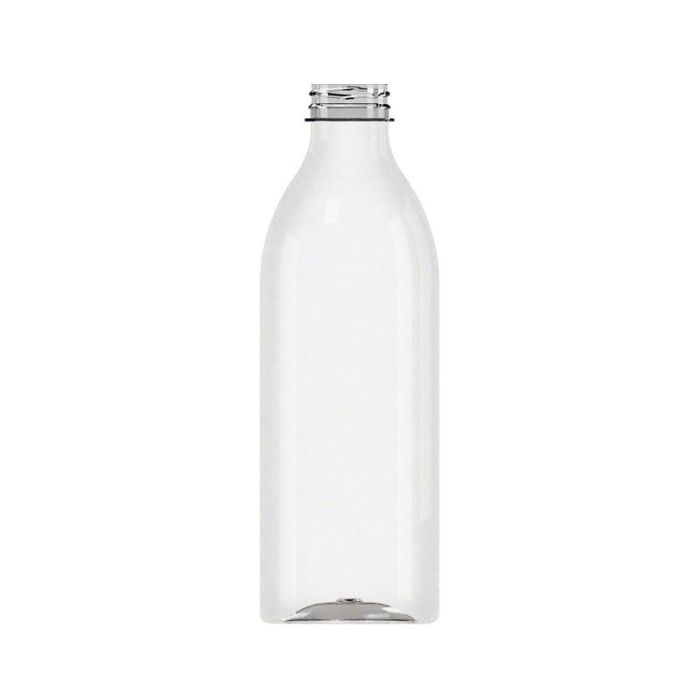 Bottle PET round 1000ml thread 38mm 2 start, height 248mm, 100 pieces
