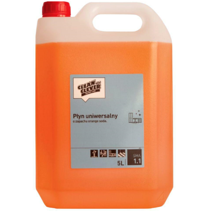 C&C SMA1.3 5L - All-purpose liquid orange scented Orange Soda