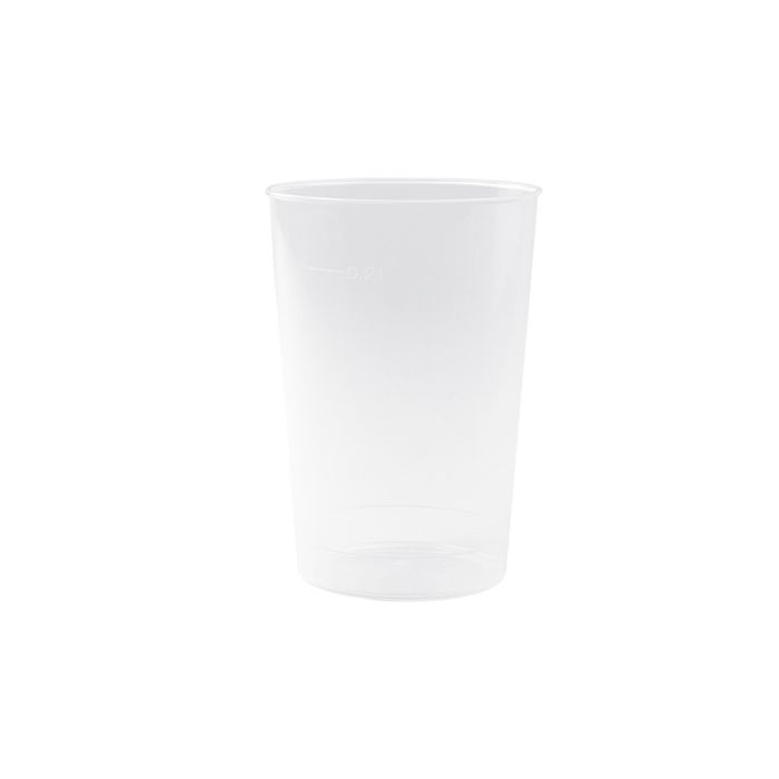 Kubek PP 0,2l wielorazowy op.40szt. (k/2 0)
