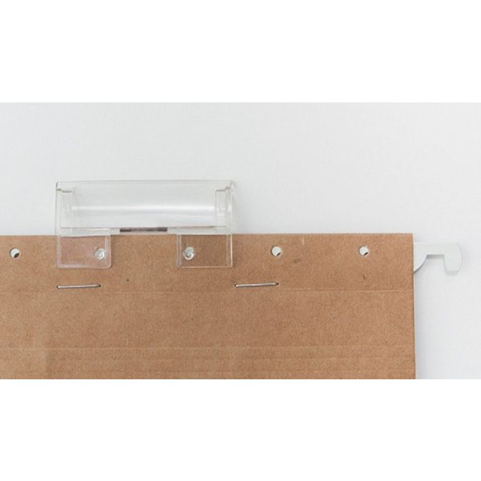 Suspension file DONAU for personal document, cardboard, A4, 230gsm, brown