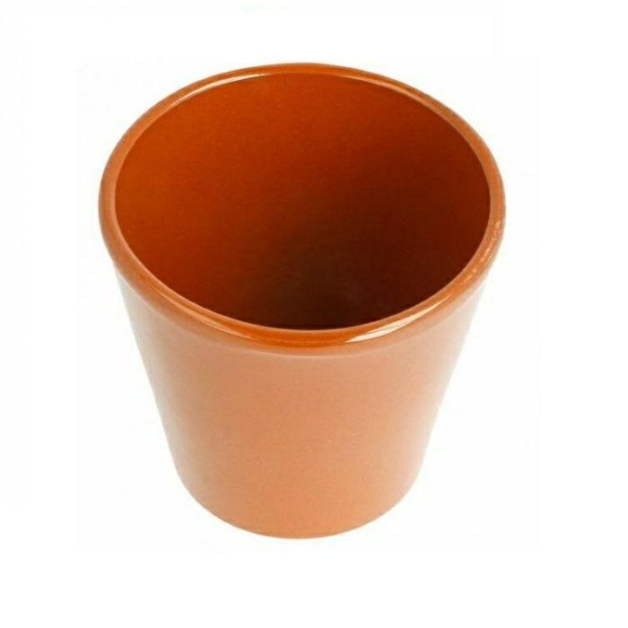 Gliniany kubek 200ml śr.8xh.6,7cm terracotta