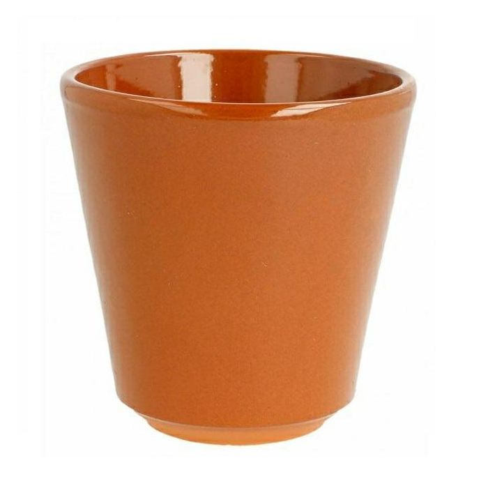 Gliniany kubek 200ml śr.8xh.6,7cm terracotta
