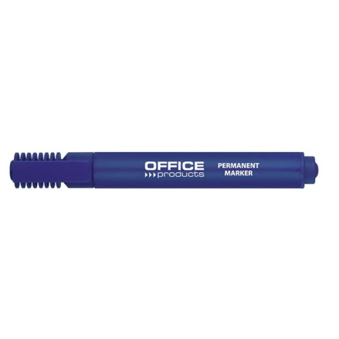 Permanent Marker OFFICE PRODUCTS, chisel, 1-5 mm, blue