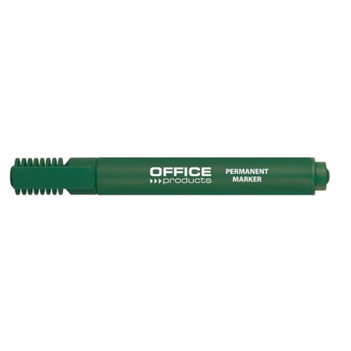 Permanent Marker OFFICE PRODUCTS, chisel, 1-5 mm, green