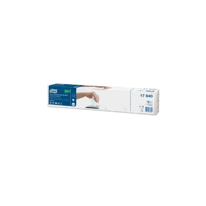 Tork Xpressnap Snack™ white dispenser napkins N10, 1/4 fold, 1 ply, cellulose 9000 pcs