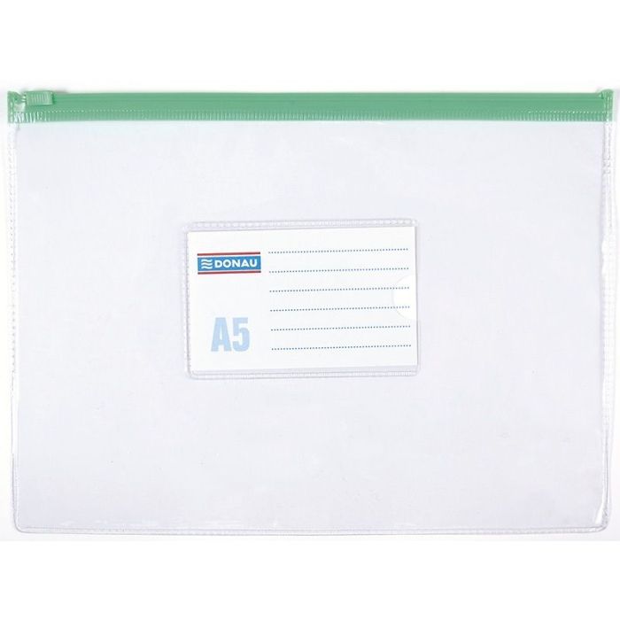 Zip Bag DONAU, PVC, A5, clear