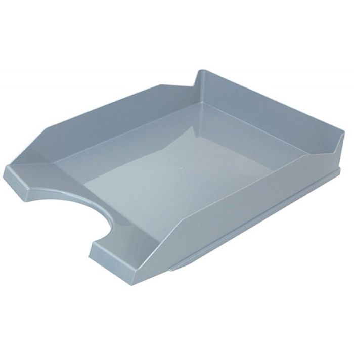 Desktop Letter Tray OFFICE PRODUCTS, polystyrene/PP, A4, grey