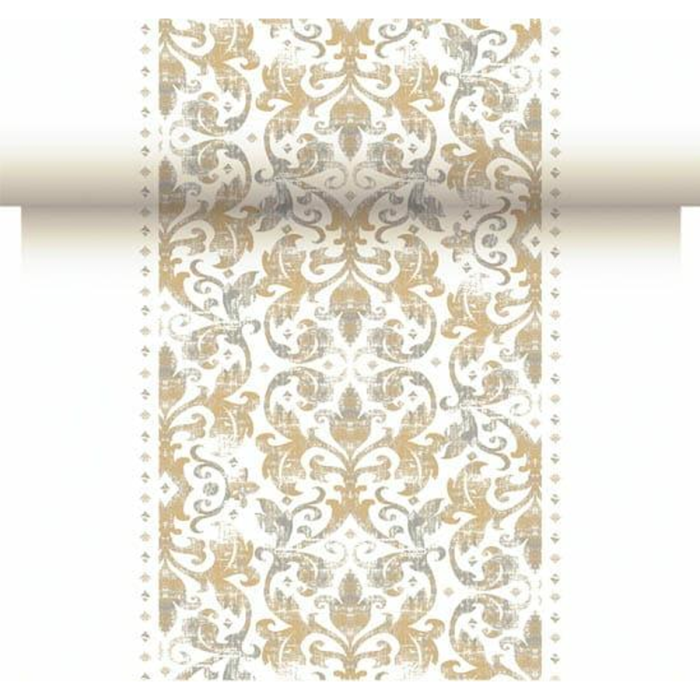 Bieżnik Duni w rolce 24m/40cm biały Festiva White (k/4)