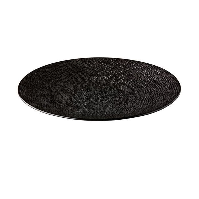 Fine Dine Talerz płytki Honeycomb czarny śr. 210mm - kod 773130