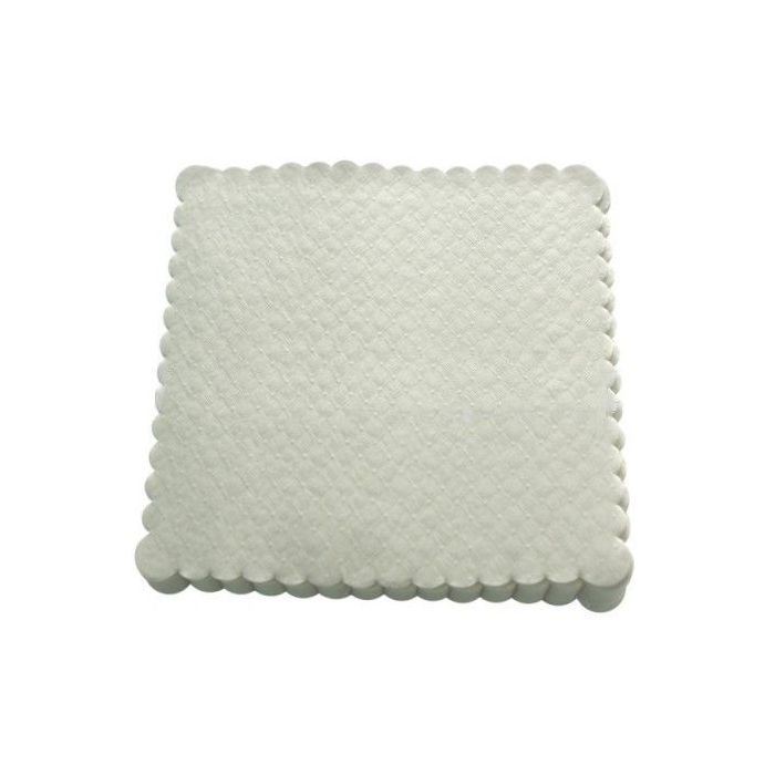 Napkins 15x15 serrated white, pack of 200
