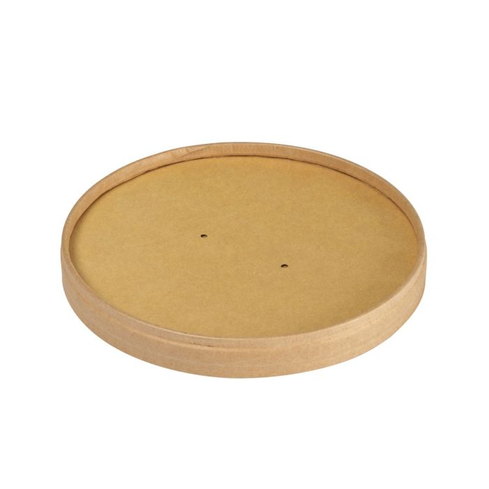Lid for Duni Ronda kraft bowls fi.150mm a.50pcs. PFAS Free
