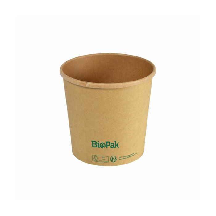Miska fi.117mm KRAFT 750ml h.110mm op.35szt powleczenie PLA (k/15)