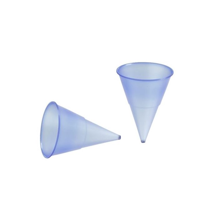 Cups cones 115ml blue, price per pack 1000 pieces