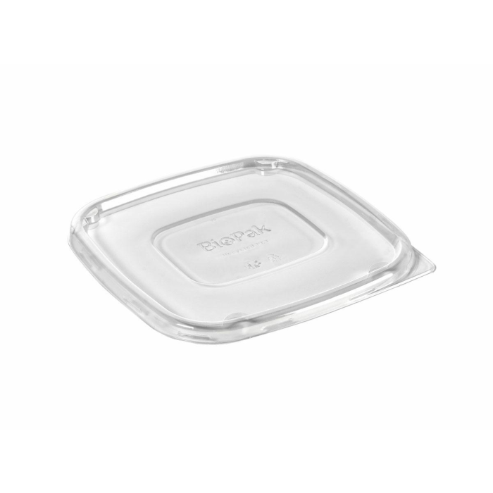 rPET Cube square lid, pack of 50 (4 pcs) for 900/1200 ml bowls
