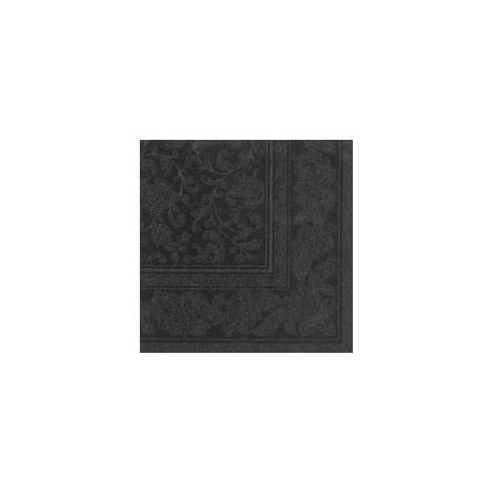 Serwetki PAPSTAR Royal Collection ORNAMENTS 40x40 czarny opakowanie 50szt.