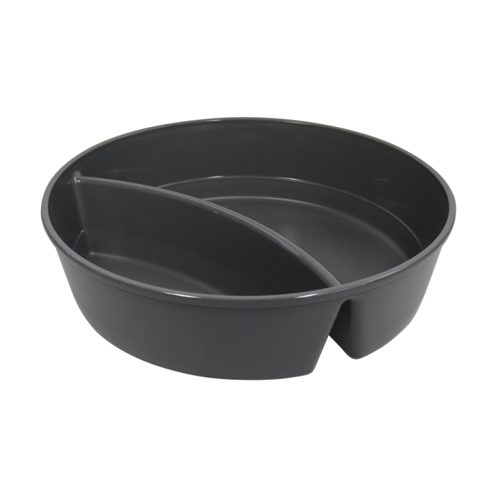 Bowl di.213mm black 1100ml two-part, Move Menu, REUSABLE