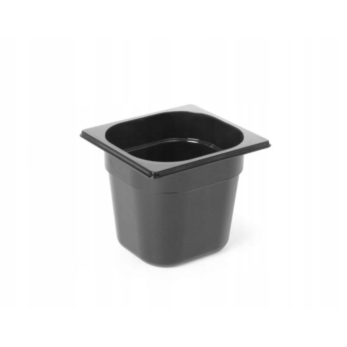 Receptacle GN 1/6 polycarbonate black
