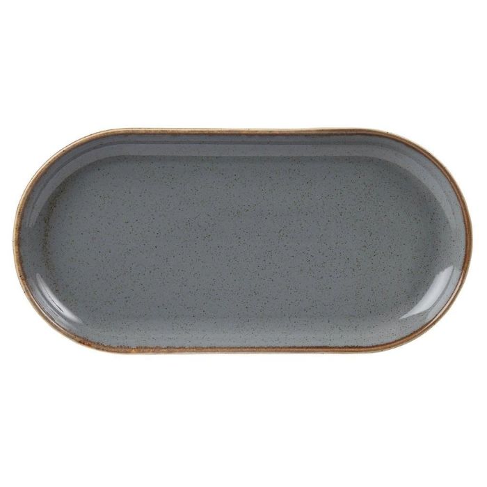 Fine Dine Półmisek Owalny Stone 300x150 mm- kod 04ALM002443