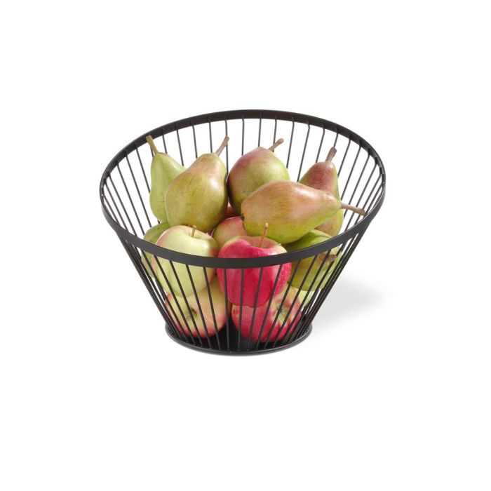 Fruit basket black, height 250 mm